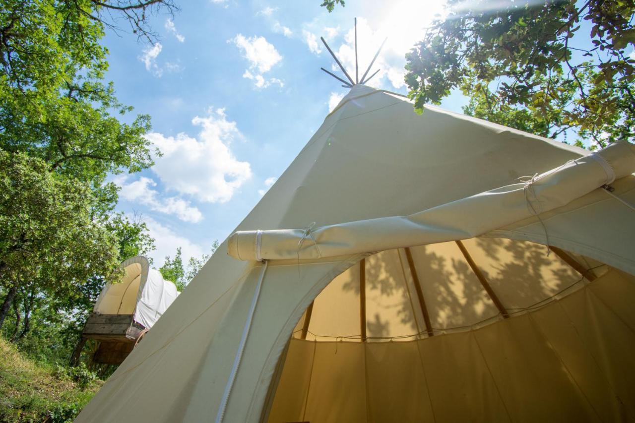 Camping Le Colorado Rustrel Eksteriør billede