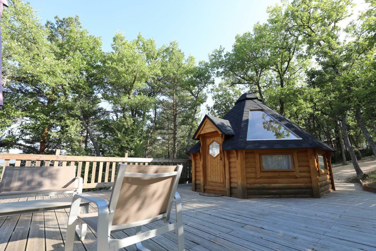 Camping Le Colorado Rustrel Eksteriør billede